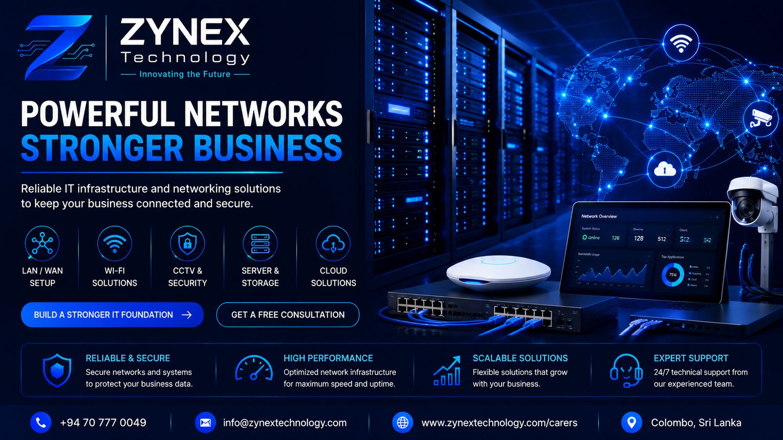 Networking & IT Infrastructure
